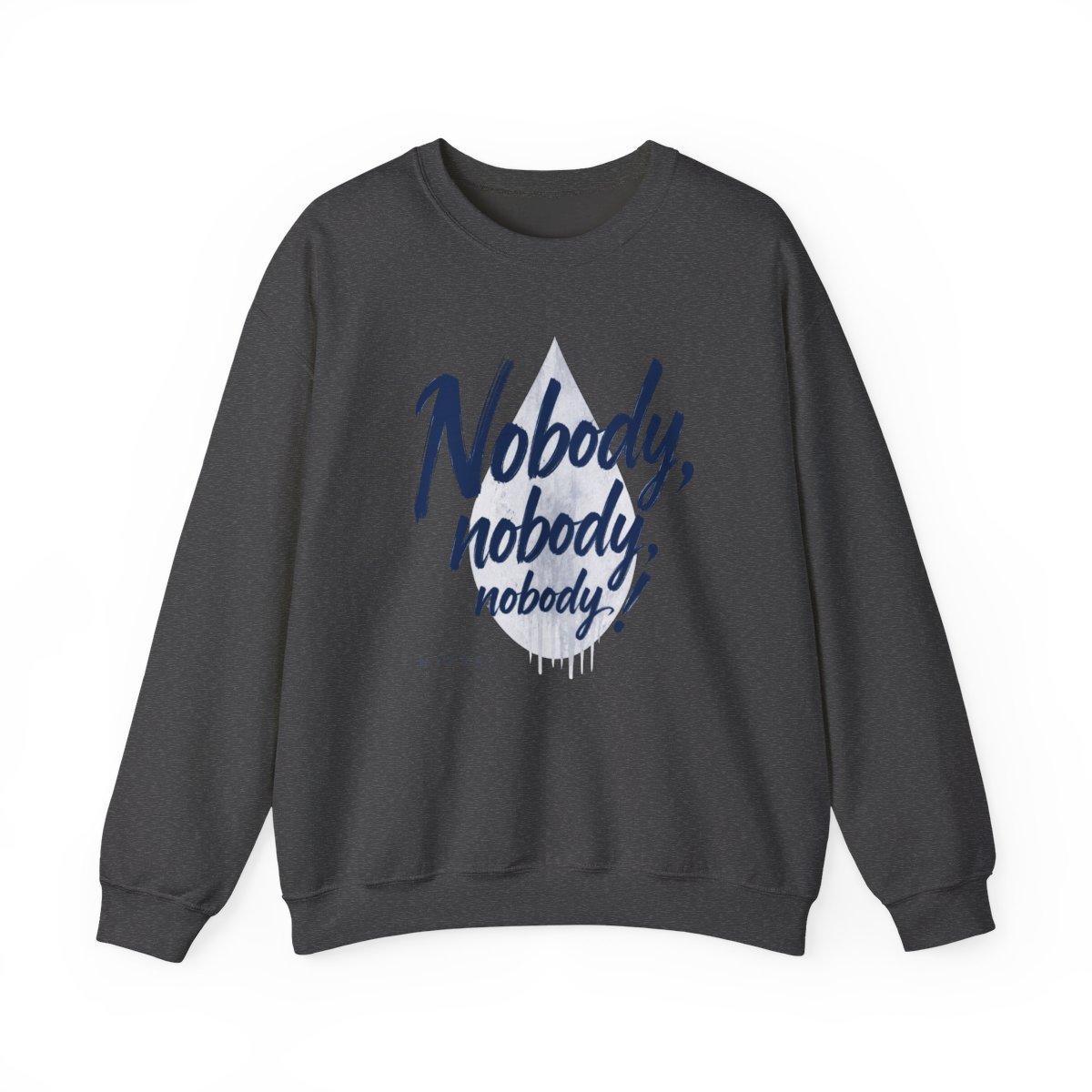 Mitski "Nobody, nobody, nobody!" Crewneck - alternate angle 2, merchandise