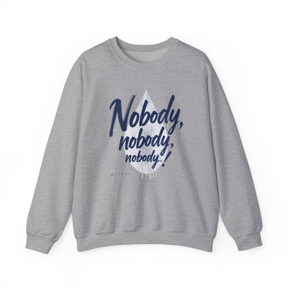 Mitski "Nobody Crewneck - Official sweatshirts merchandise
