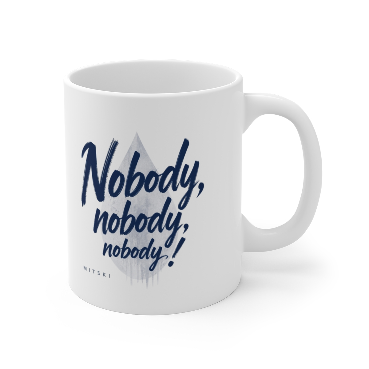 Mitski "Nobody Mug - Official mugs merchandise