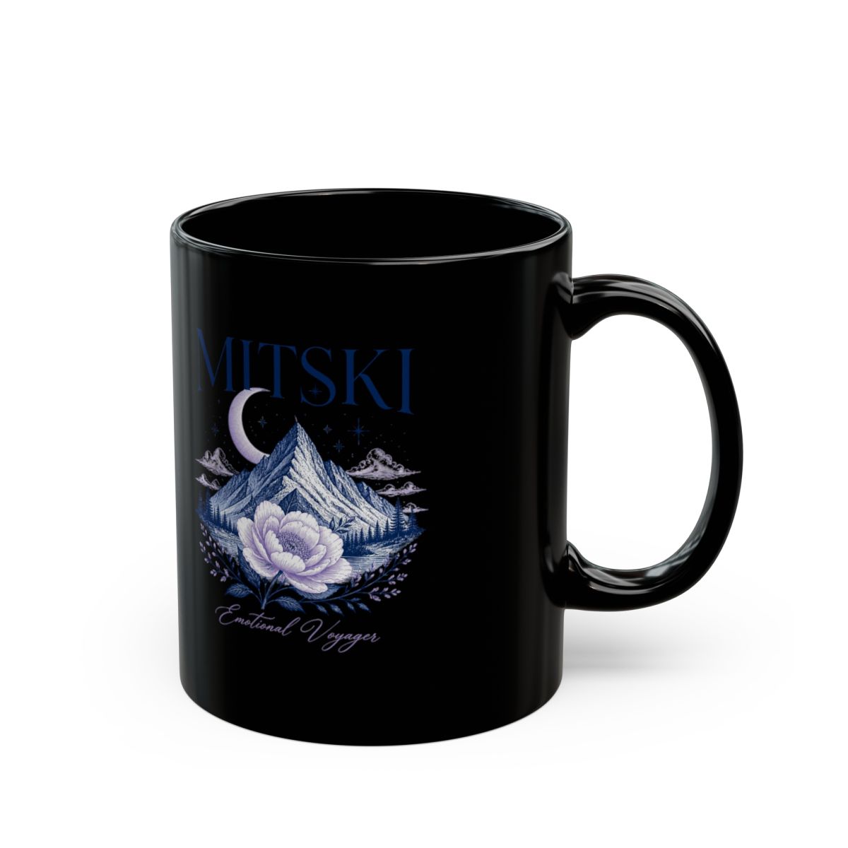 Mitski Black Mug - Official mugs merchandise