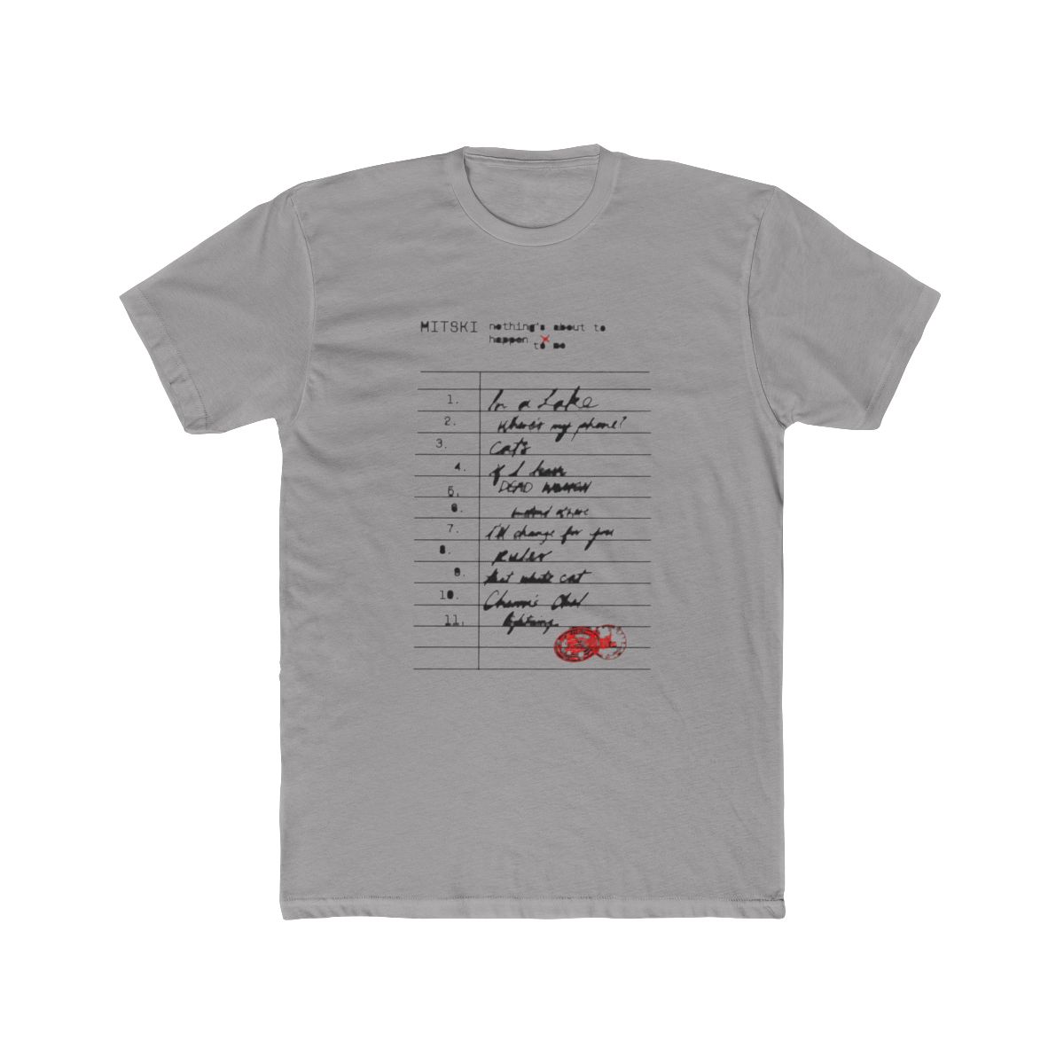 Draft Song - Mitski T Shirt - Official t-shirts merchandise