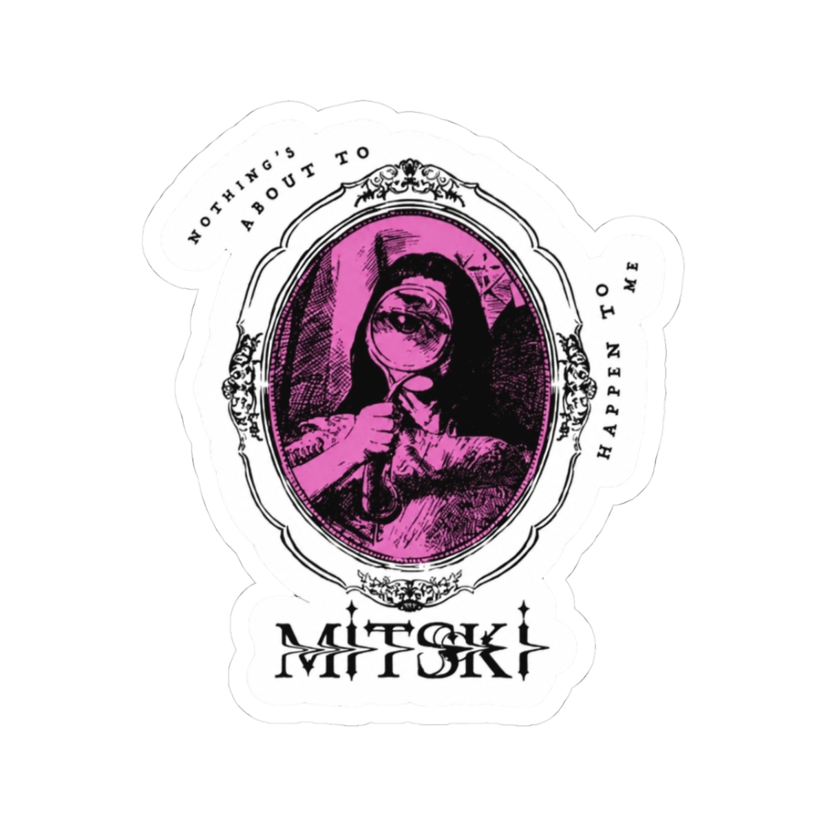 Nothing's About - mitski Sticker