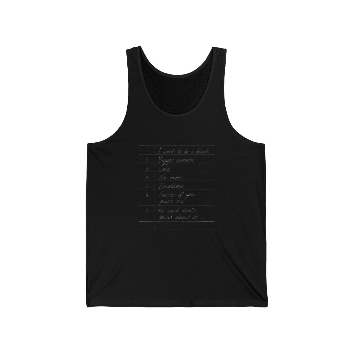 Draft Song - Mitski Tank Top - Official tank-tops merchandise