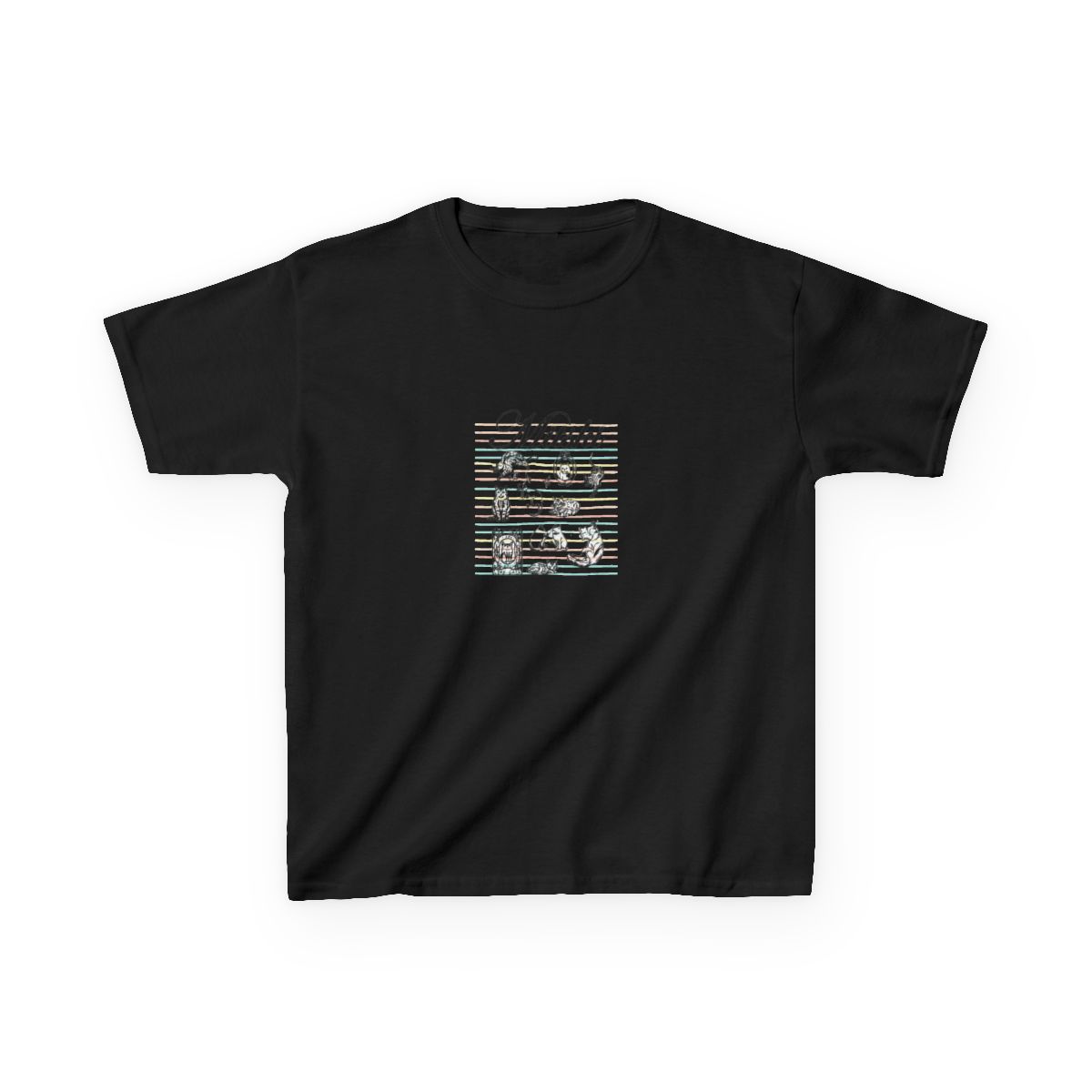 All Pose Cat - Mitski Kids T-Shirt