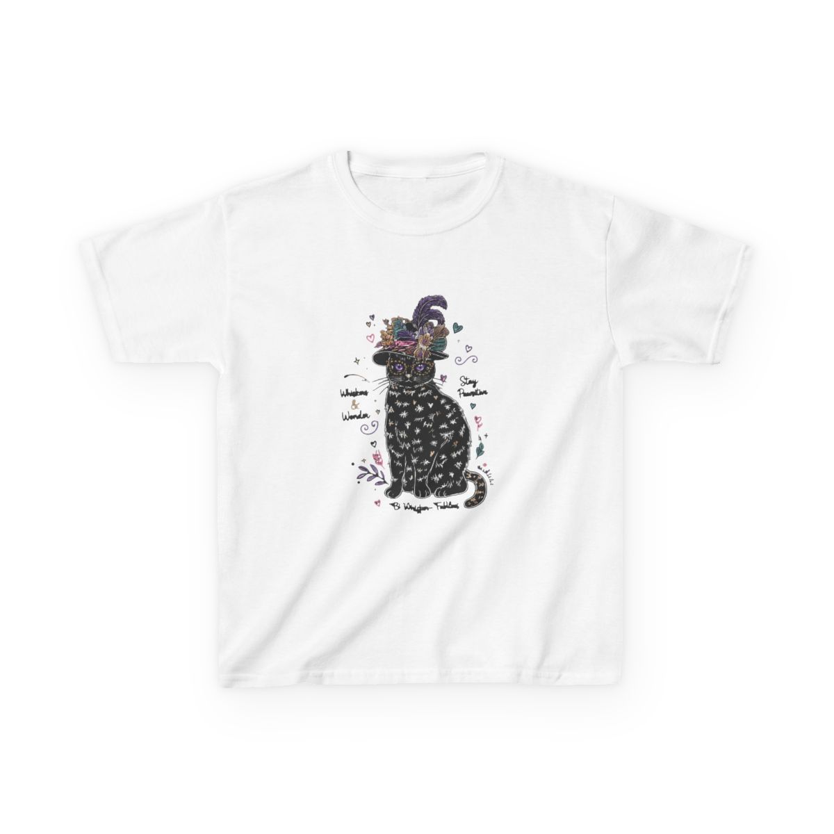 Silhouette Cat - Mitski Kids T-Shirt - Official t-shirts merchandise