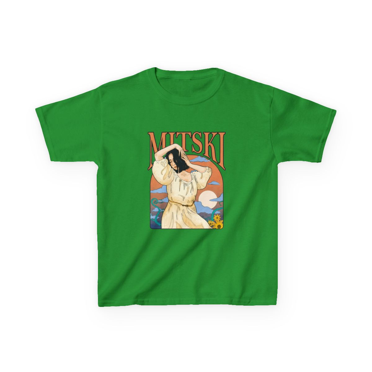 Mitski - Vector Art Kids T-Shirt - alternate angle 4, merchandise