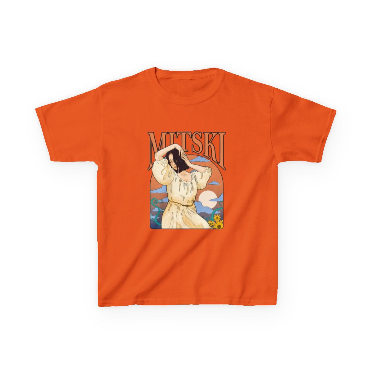 Mitski - Vector Art Kids T-Shirt - alternate angle 4, merchandise