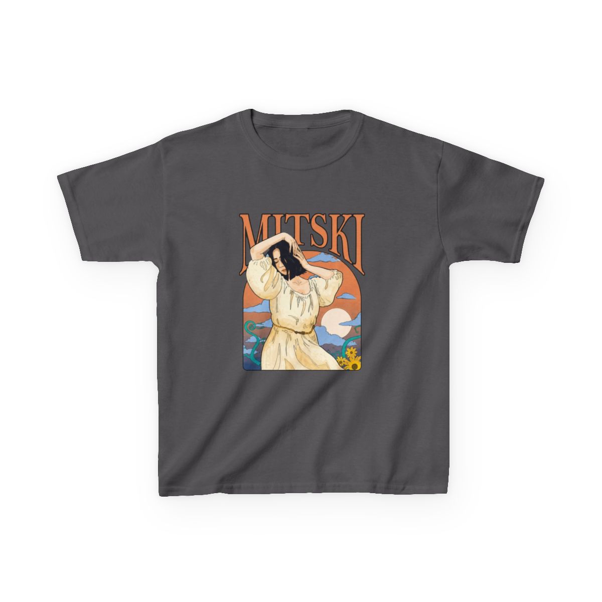 Mitski - Vector Art Kids T-Shirt - alternate angle 3, merchandise