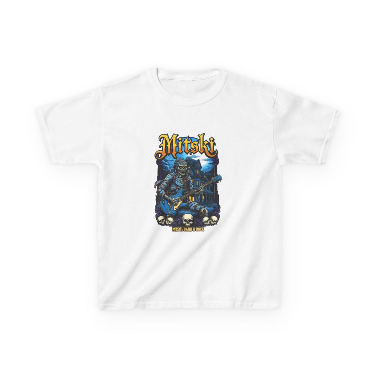 Mitski Mummy Guitarist Kids T-Shirt - Official t-shirts merchandise