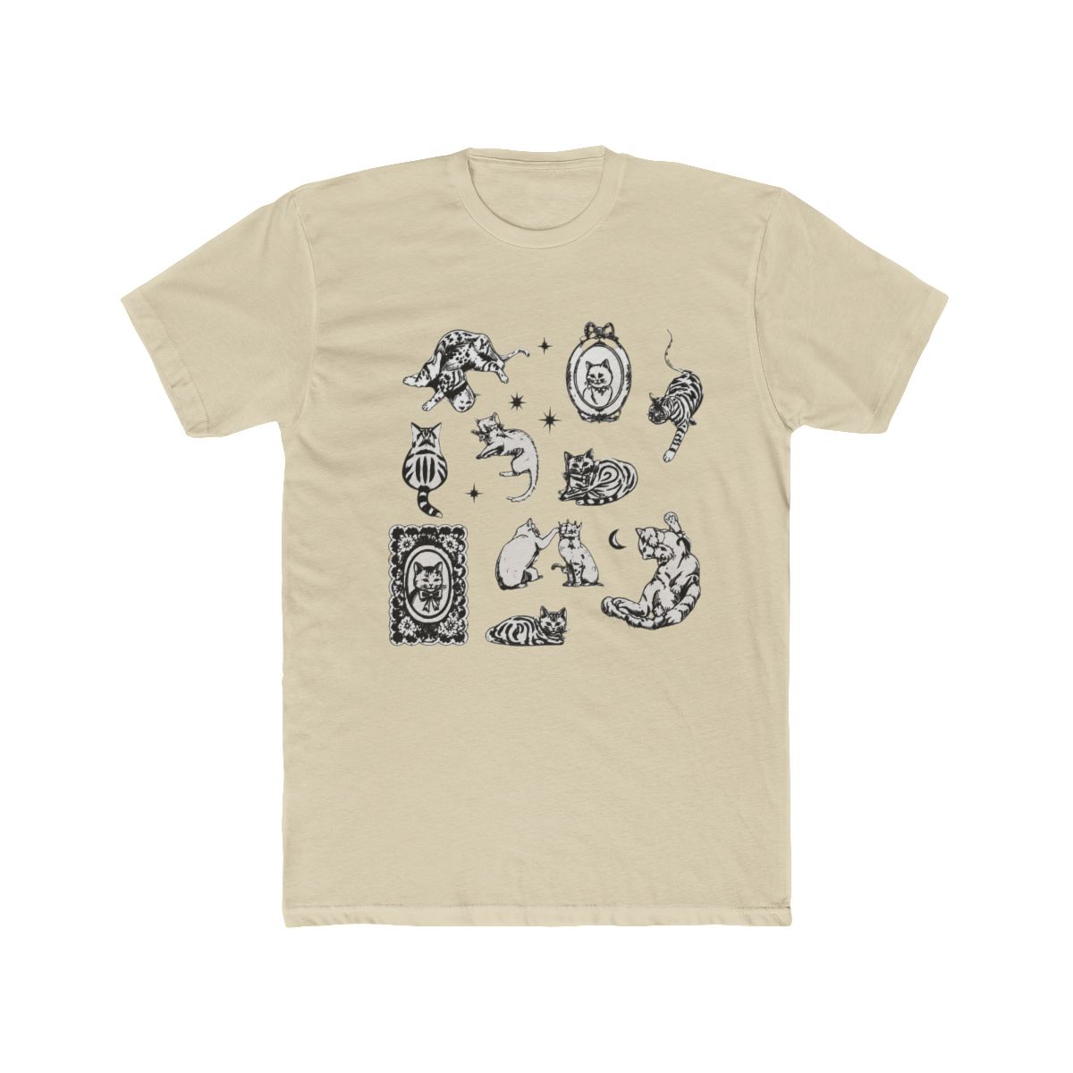 All Pose Cat - Mitski Vintage Art T Shirt - alternate angle 4, merchandise
