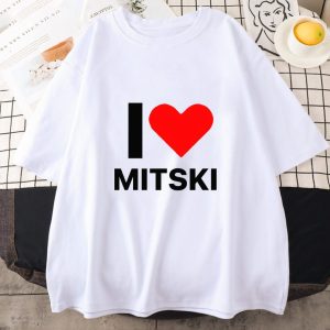 I Heart Mitski Shirt white-Mitski Shirts